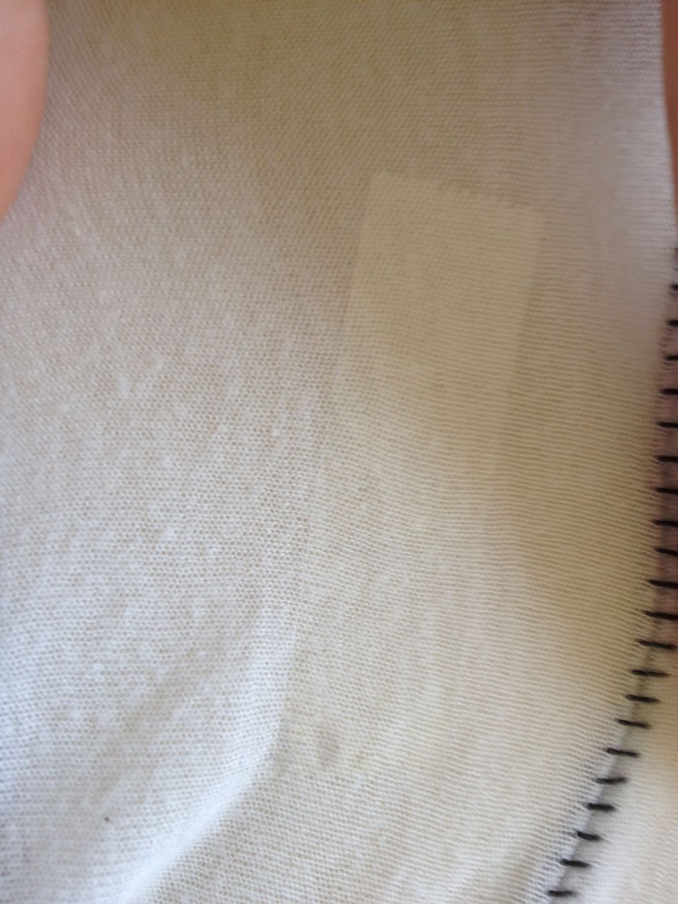 This might be an old and well known tip, but it's very useful! Stick your bit of tape on your clothes then rip it off. This will make the tape less sticky!