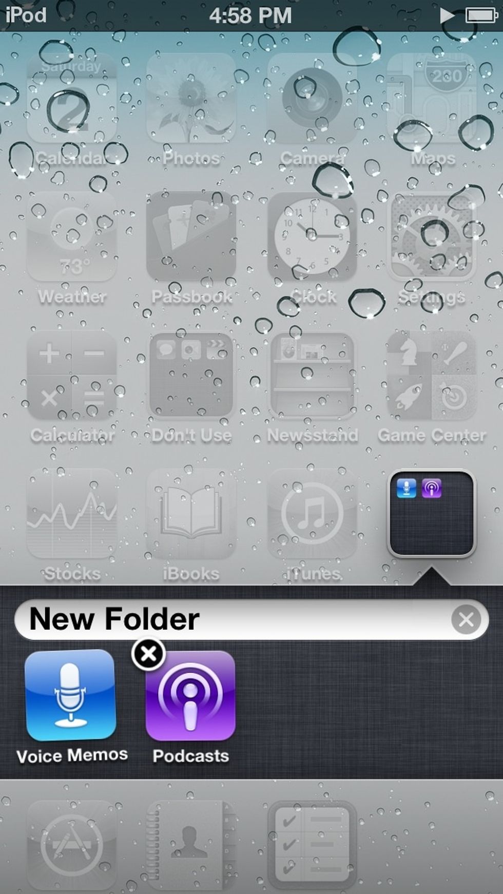 This new name is "New Folder."