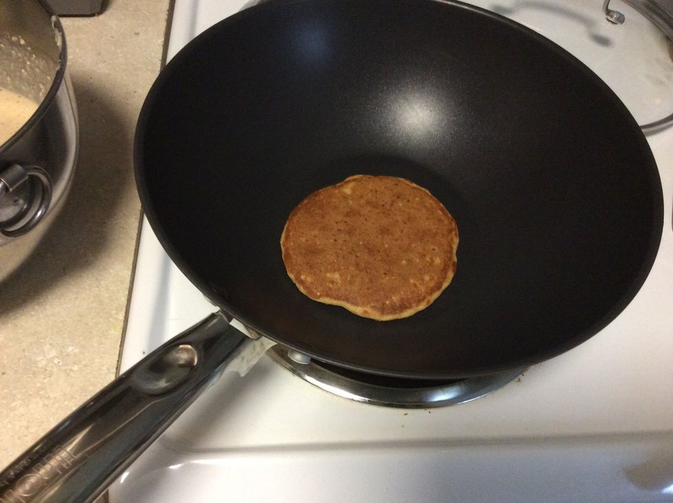 This one is perfect nice and crispy