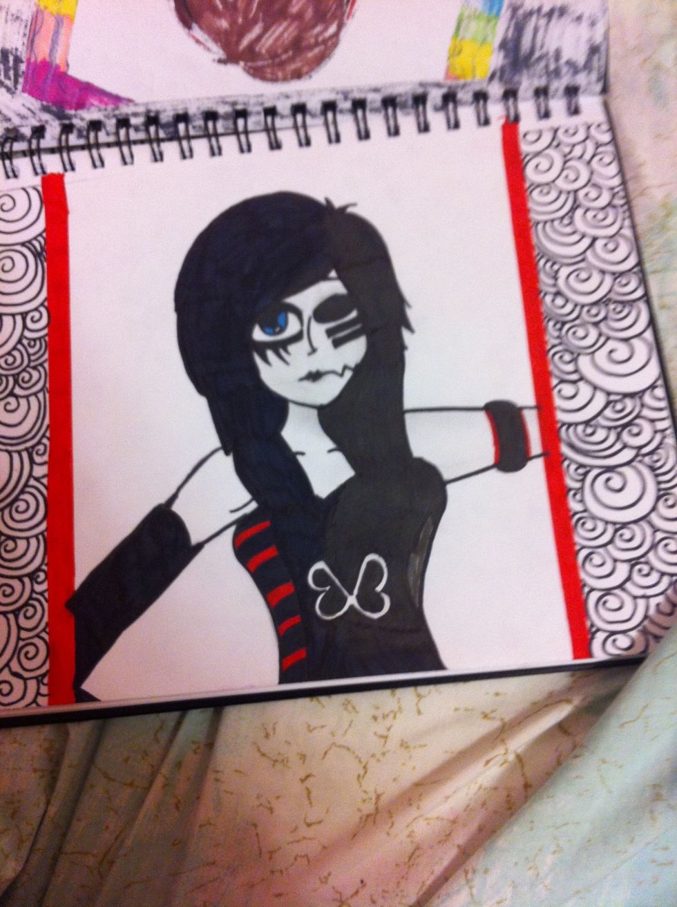 This one was inspired by Andy Biersack