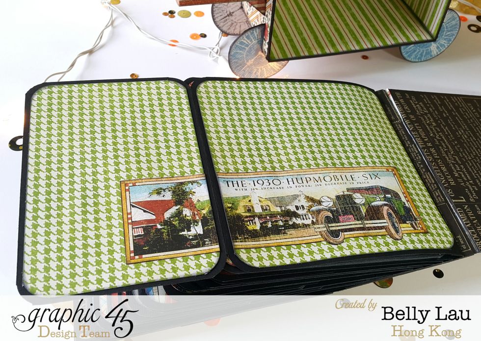 This page is just make a fold at 4"