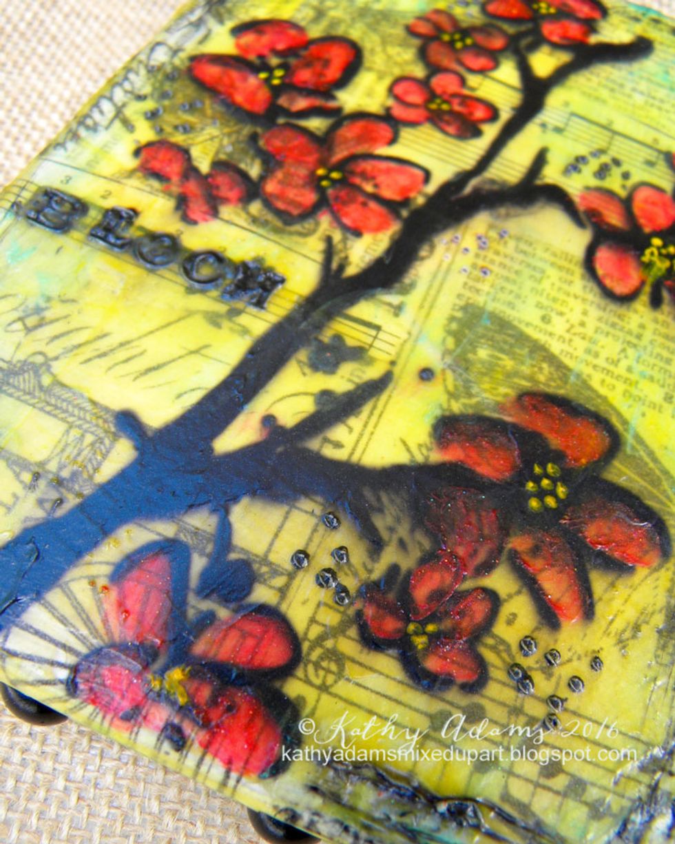 This project was difficult to photograph but you can really see how bright the colors are in this one.