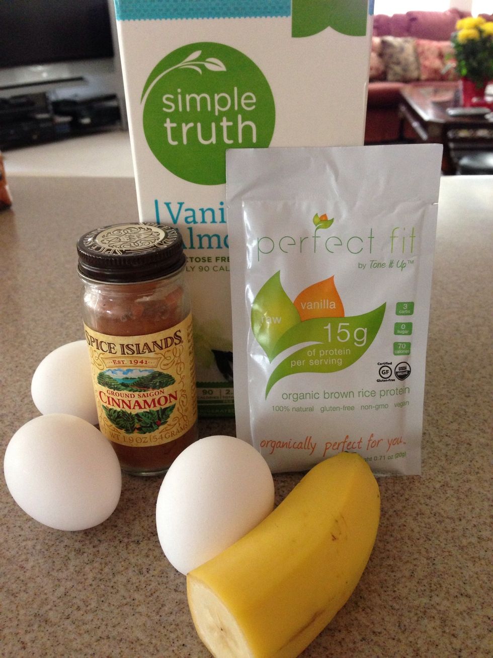 This recipe was provided by the perfect fit protein mix but I wanted to share because I think this is a great recipe for any type of protein mix! (Ps. I am not sponsored by this company in any way!)