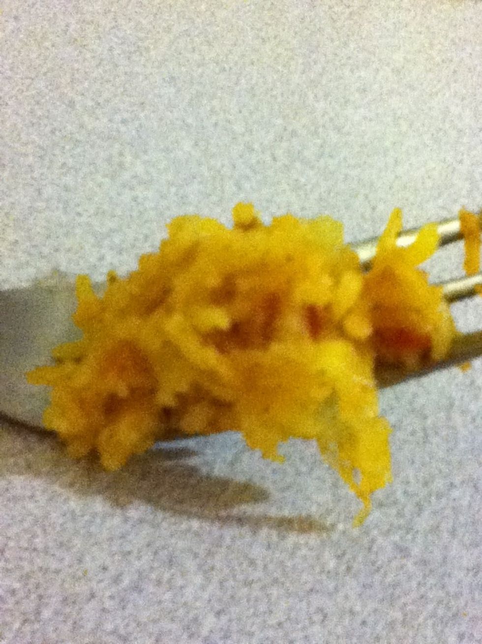 This rice is just about perfect. Fluffy but not sticky. Nice job, dude!