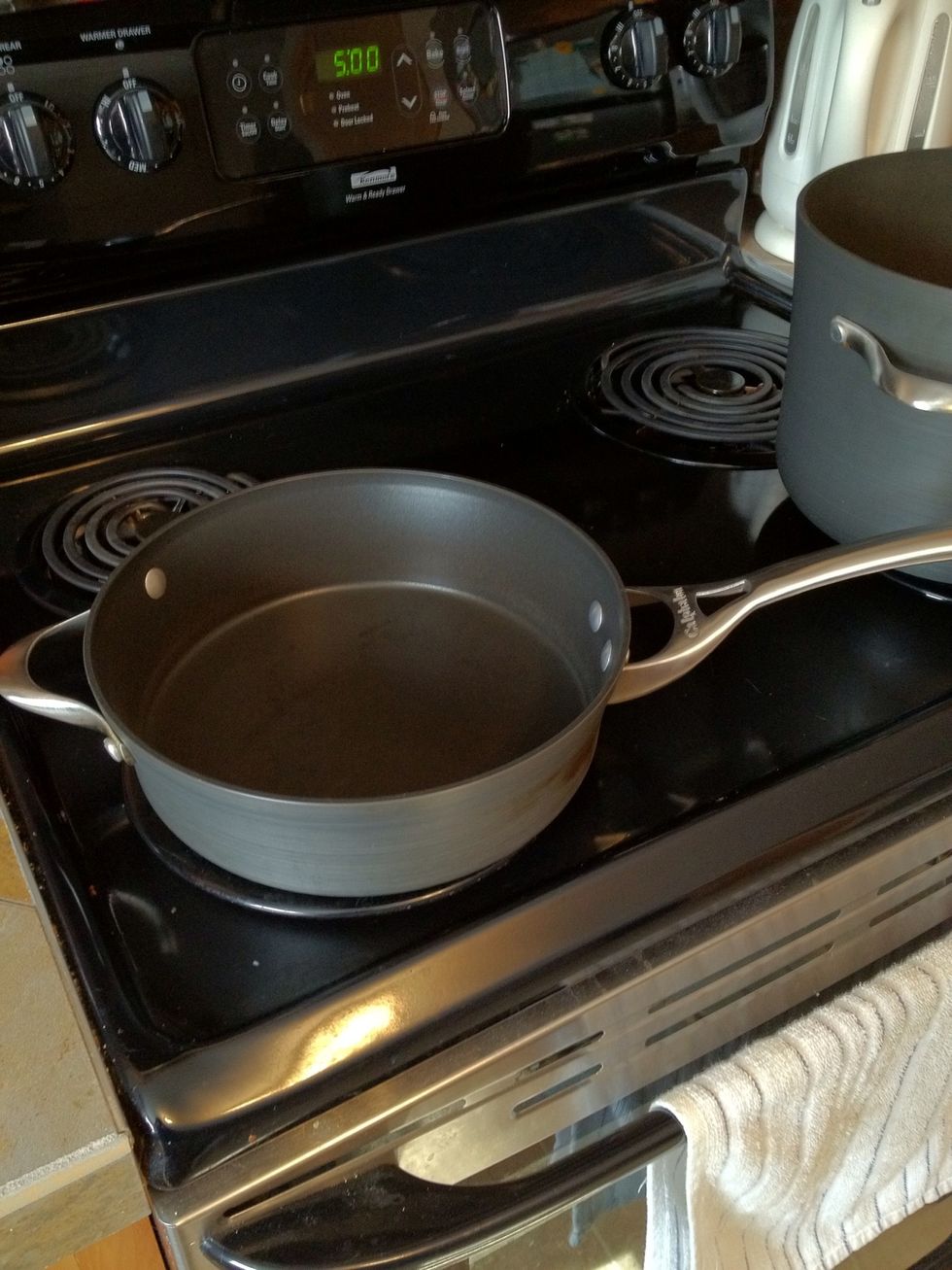 This skillet will be used to brown the ground beef, that's all. It doesn't have to be fancy.
