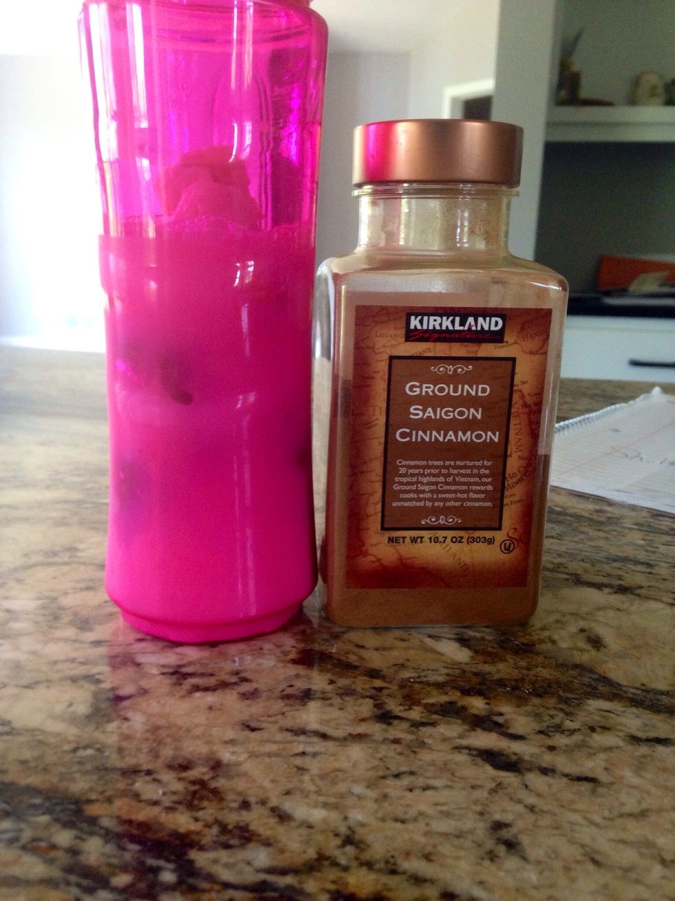 This step is optional. I like to add a dash of cinnamon for a little flavor.