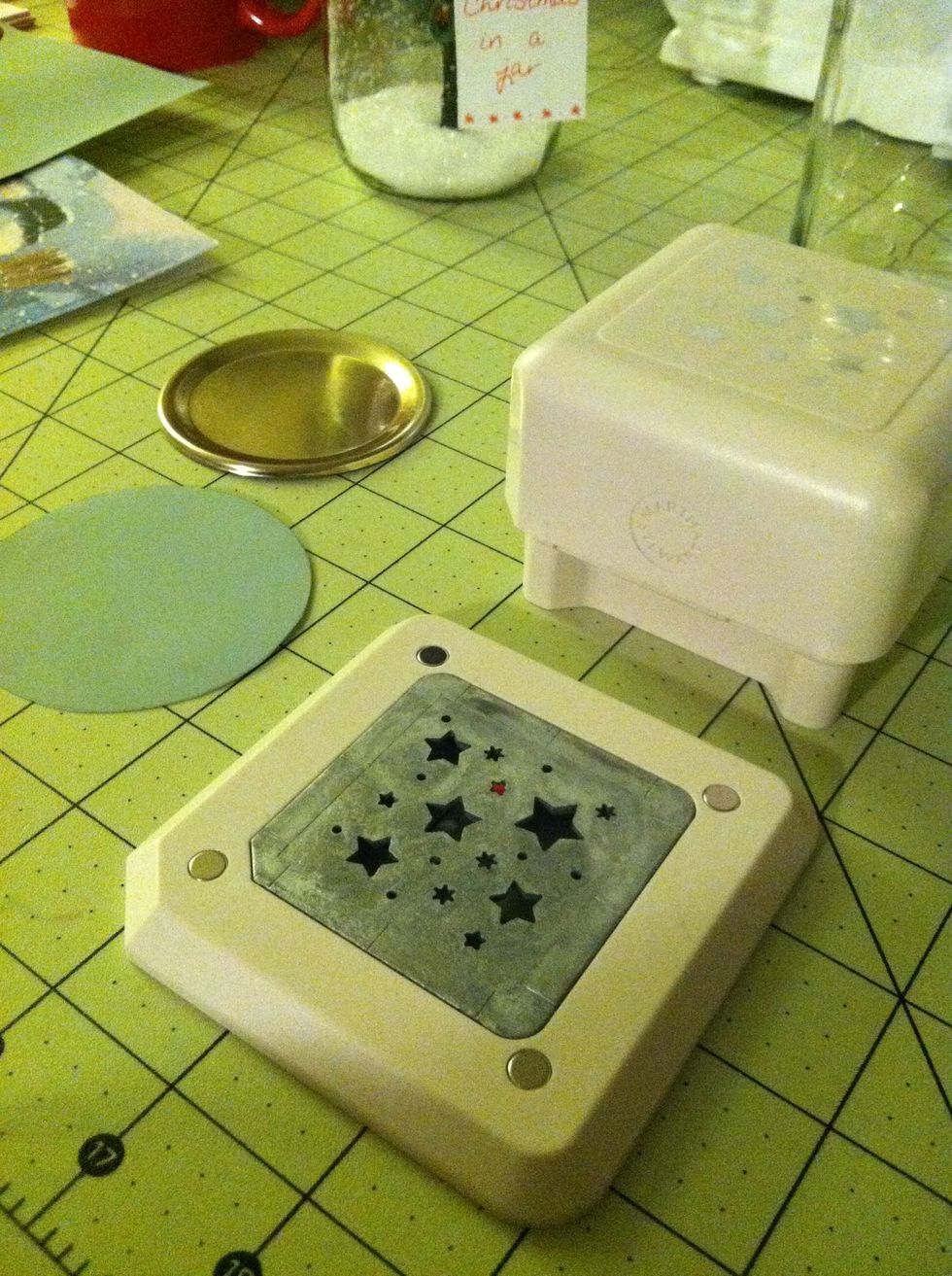 This step is optional if you don't have a paper punch.