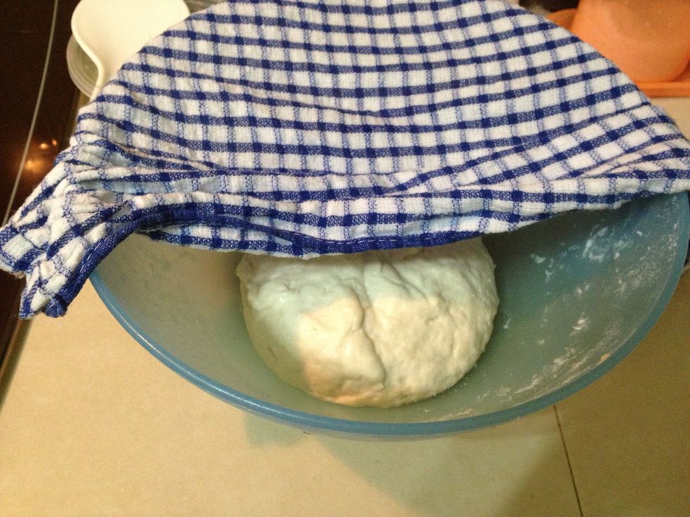 This step is OPTIONAL. You can leave the dough to rest for 20 mins (cover it with a damp cloth)  or you can straight away cook this dough (next step)