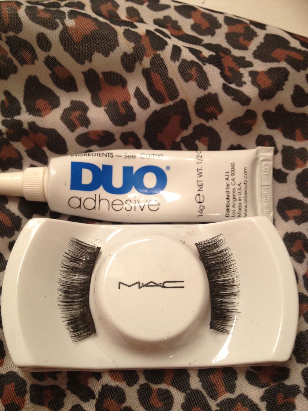 This step is totally optional. But if you like or love falsies then this is for you.