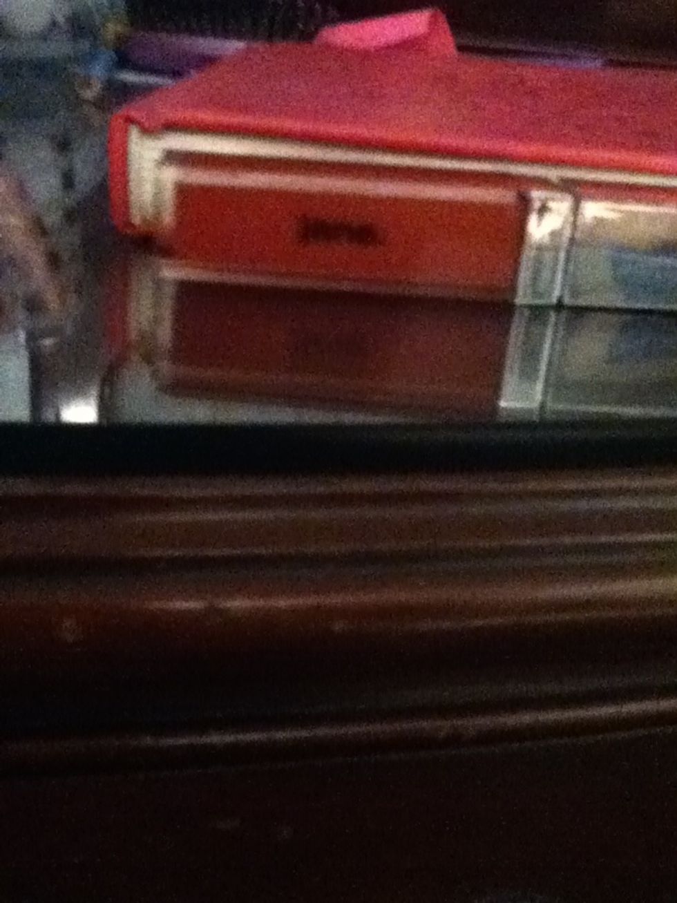 THIS STEP IS TOTALLY OPTIONAL!! You can take a red gloss, like this one from jane. Apply this over your lips for a glossy touch.