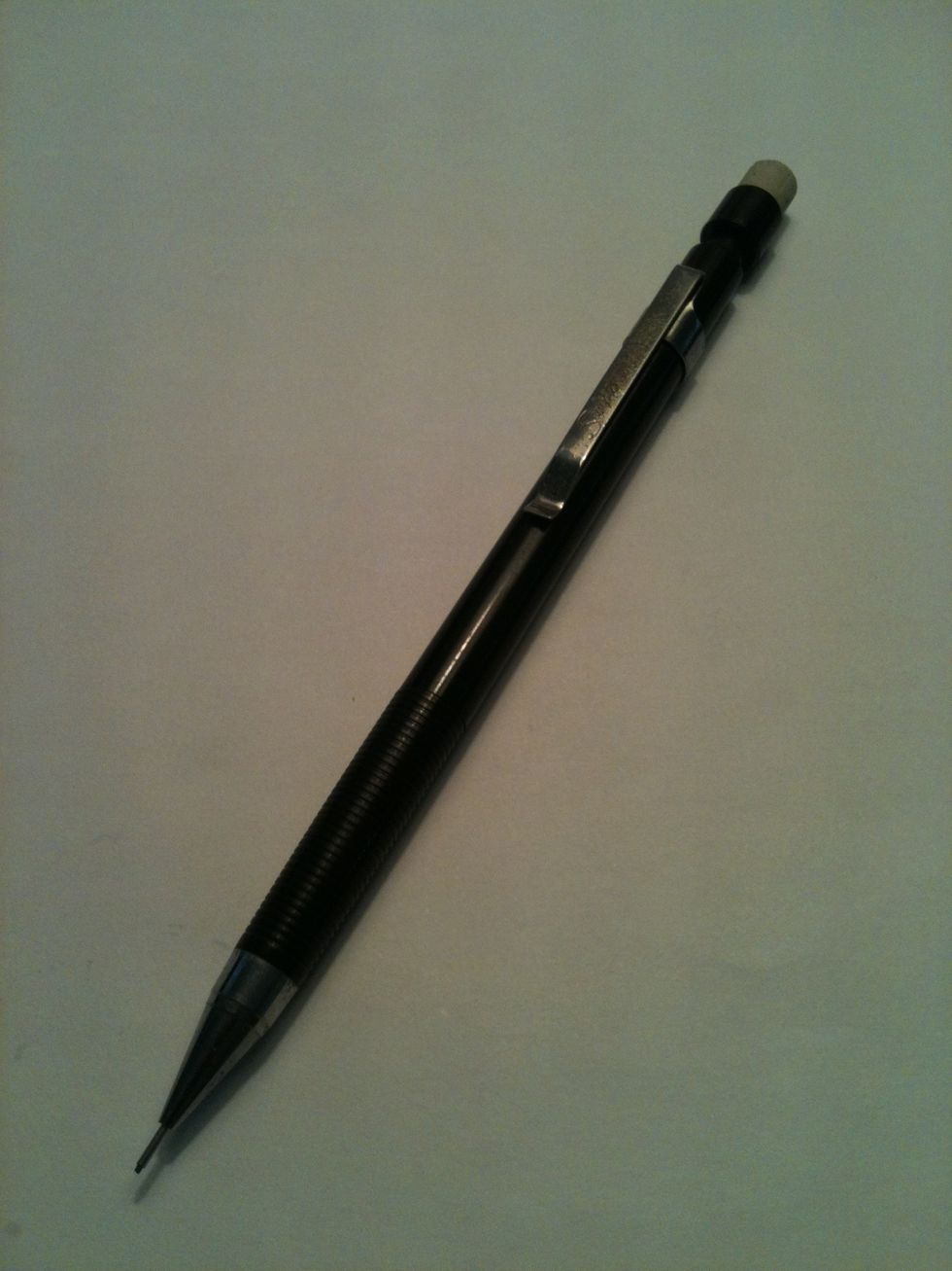 This stylus will be made almost entirely out of a single mechanical pencil. When searching for one look for these features.