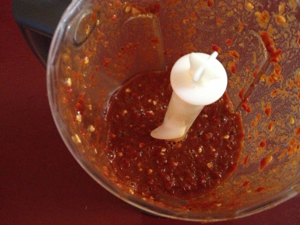 ...this texture. Blitz more if you want it creamier. Taste it to your liking but if you follow exact quantities, you won't go wrong. I've made this many times and adjusted ingredients to taste right.