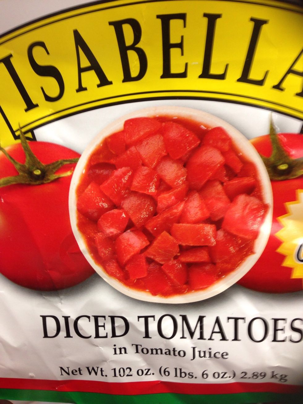 This the can diced tomato that I used.