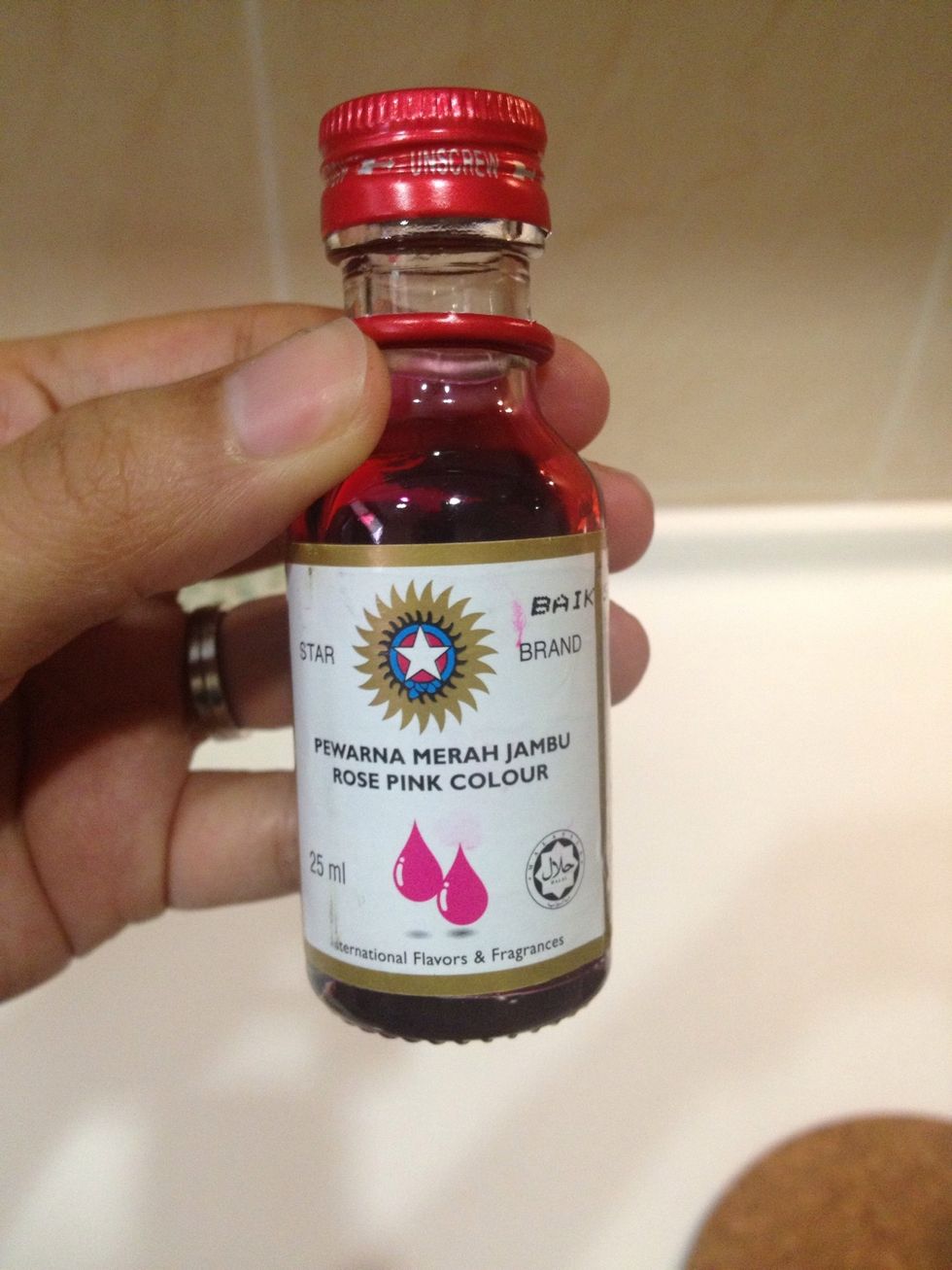 This the coloring I use. Red look more appealing.