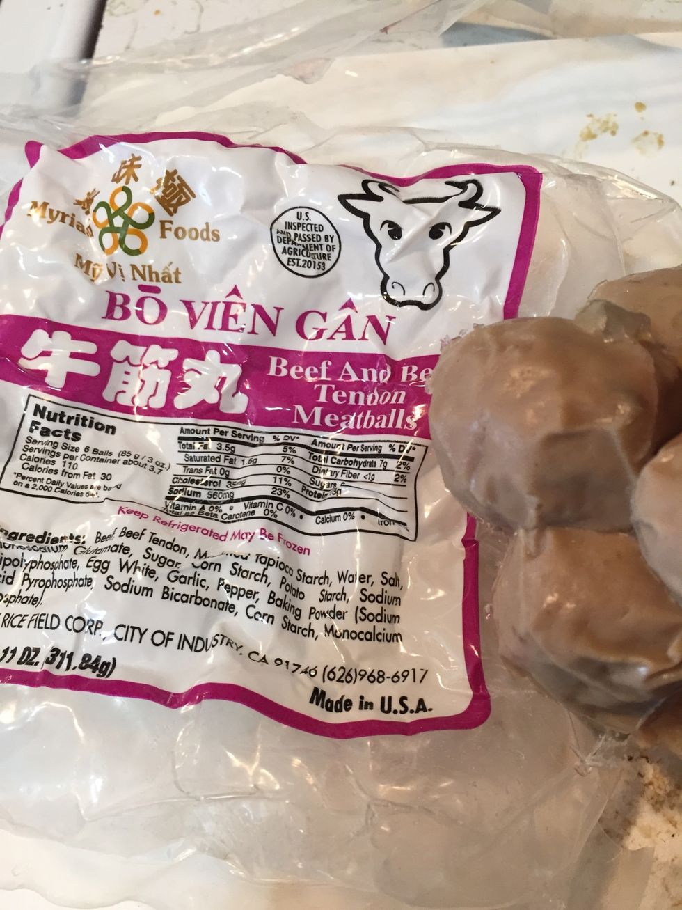 This the meatball that I used.