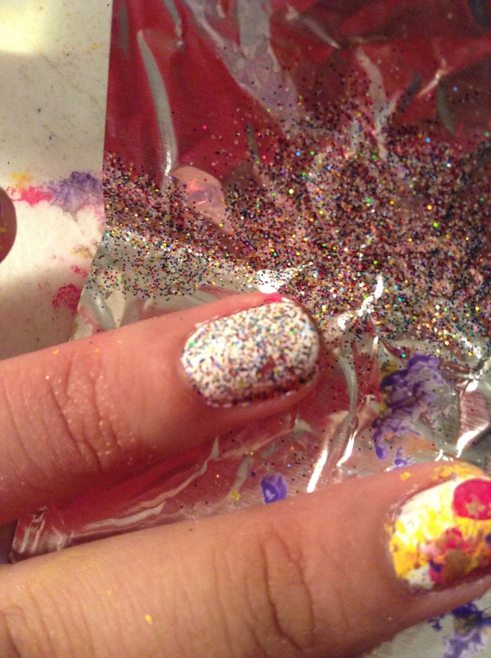 This the outcome when u dont tap it . I add a clear coat and added more