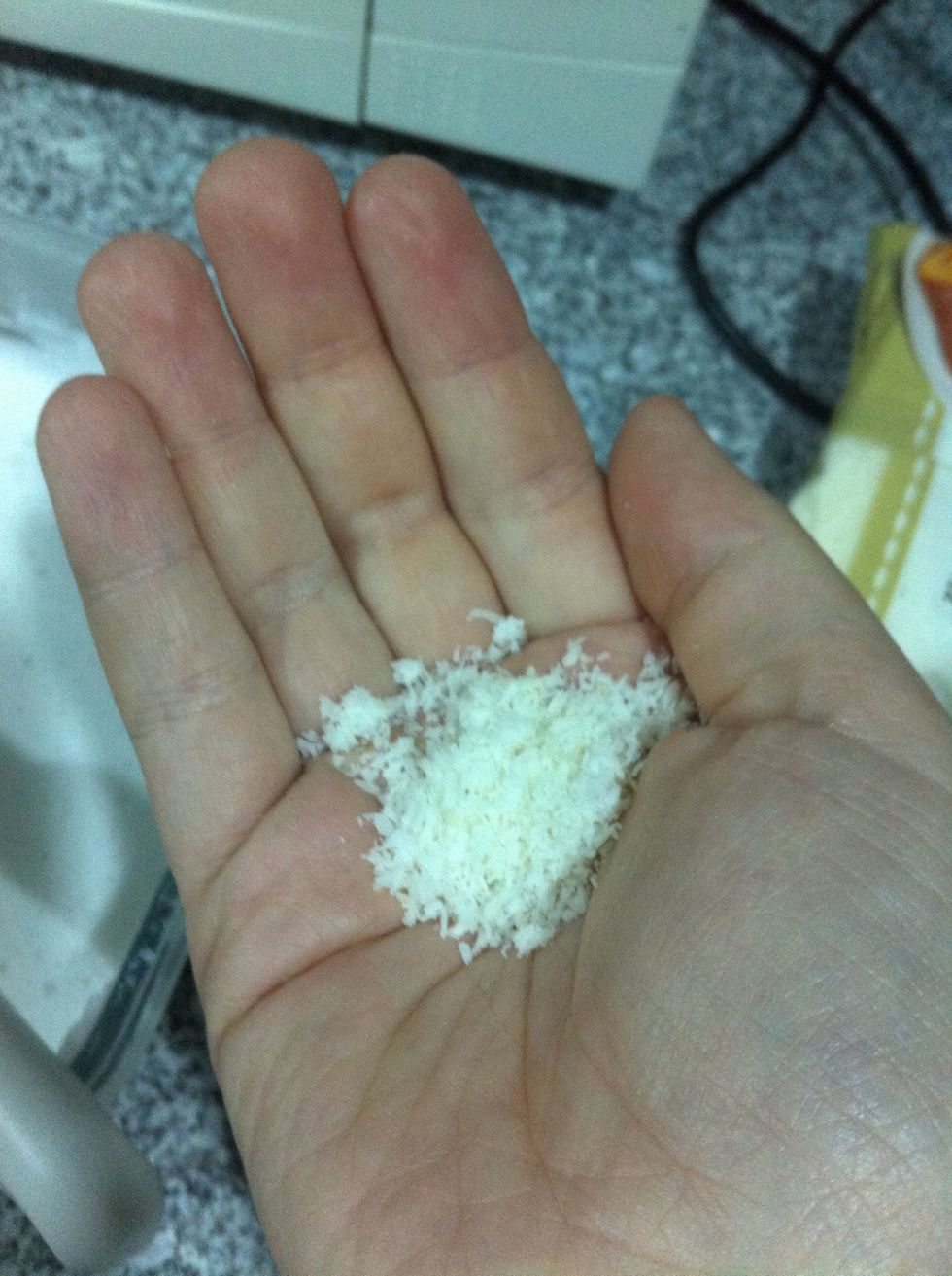 This time pour in your shredded coconut(optional) and another whisk