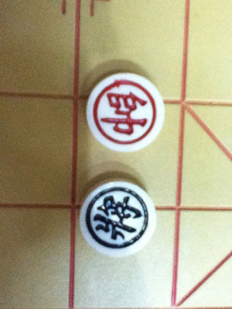 This token is known as the General. There are only 1 General for each color, so you better protect it!