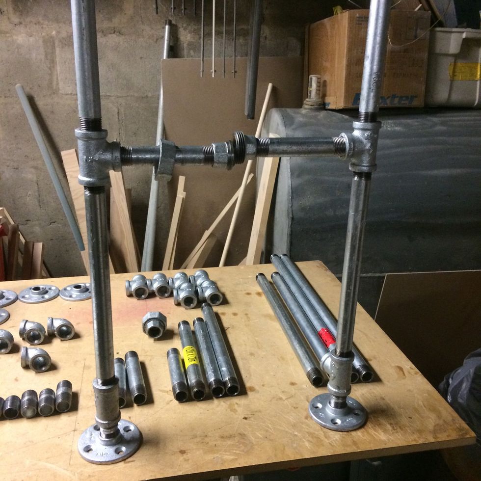 This was a dry fit so the coupler is off a little. After tightening it does line up better.