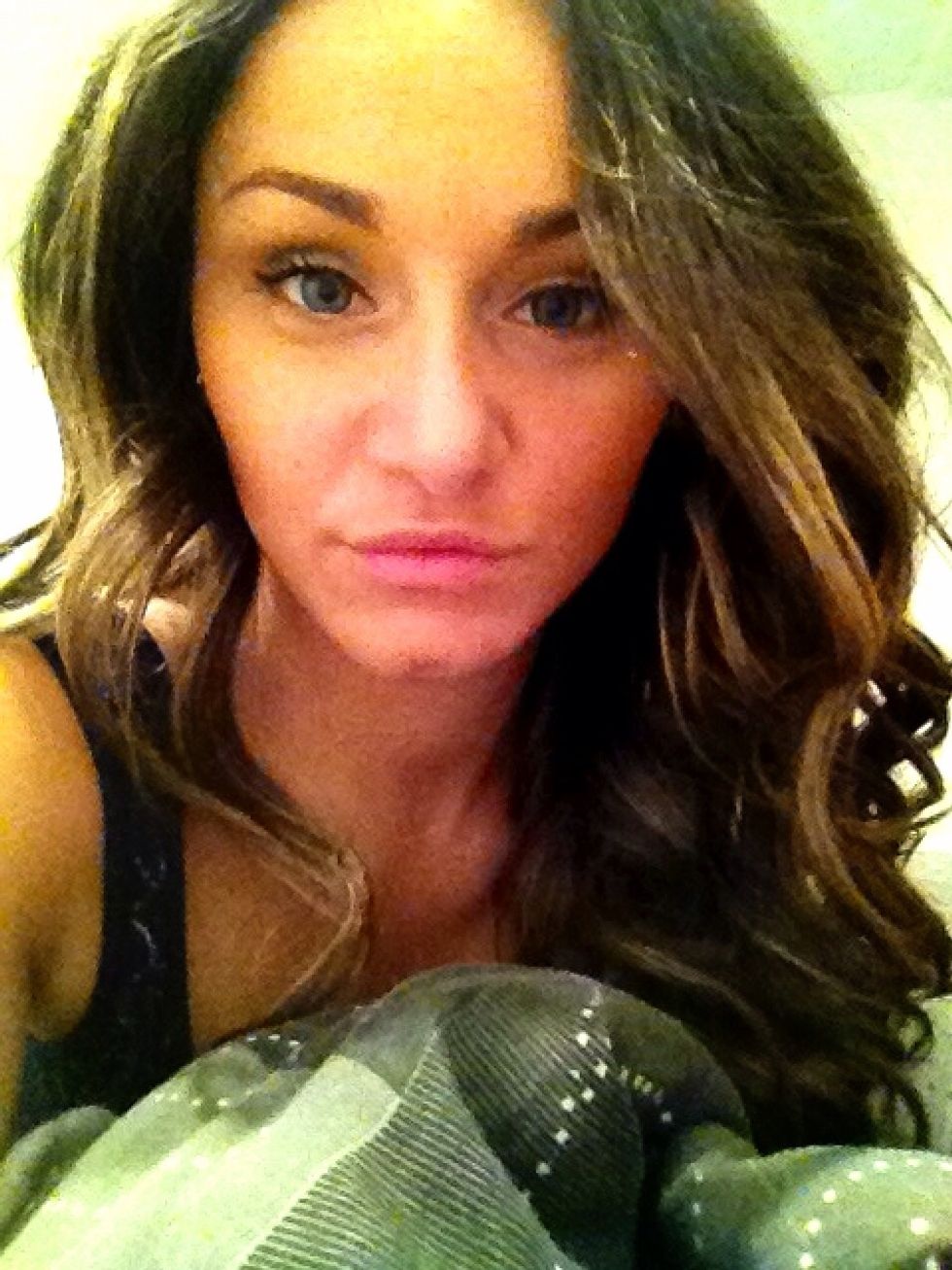 This was my finished product. Using bobby pins gives longer lasting curls and adds a little volume! You may add hairspray once the clips are out! Have fun!