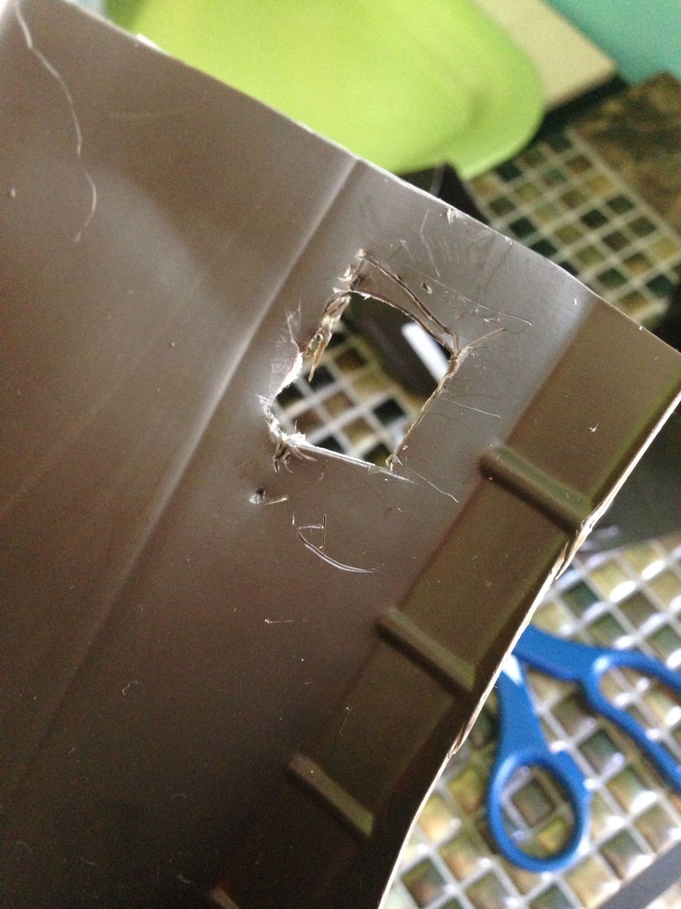 This was my first one, I learned how to neaten up the subsequent ones!