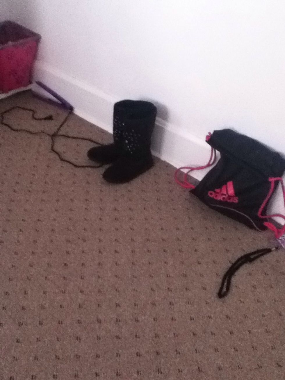 This was on my floor (before)