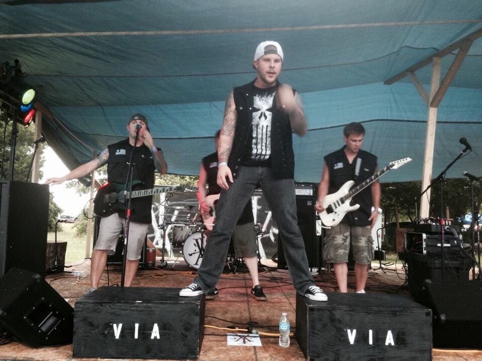 This was when he was the front man.