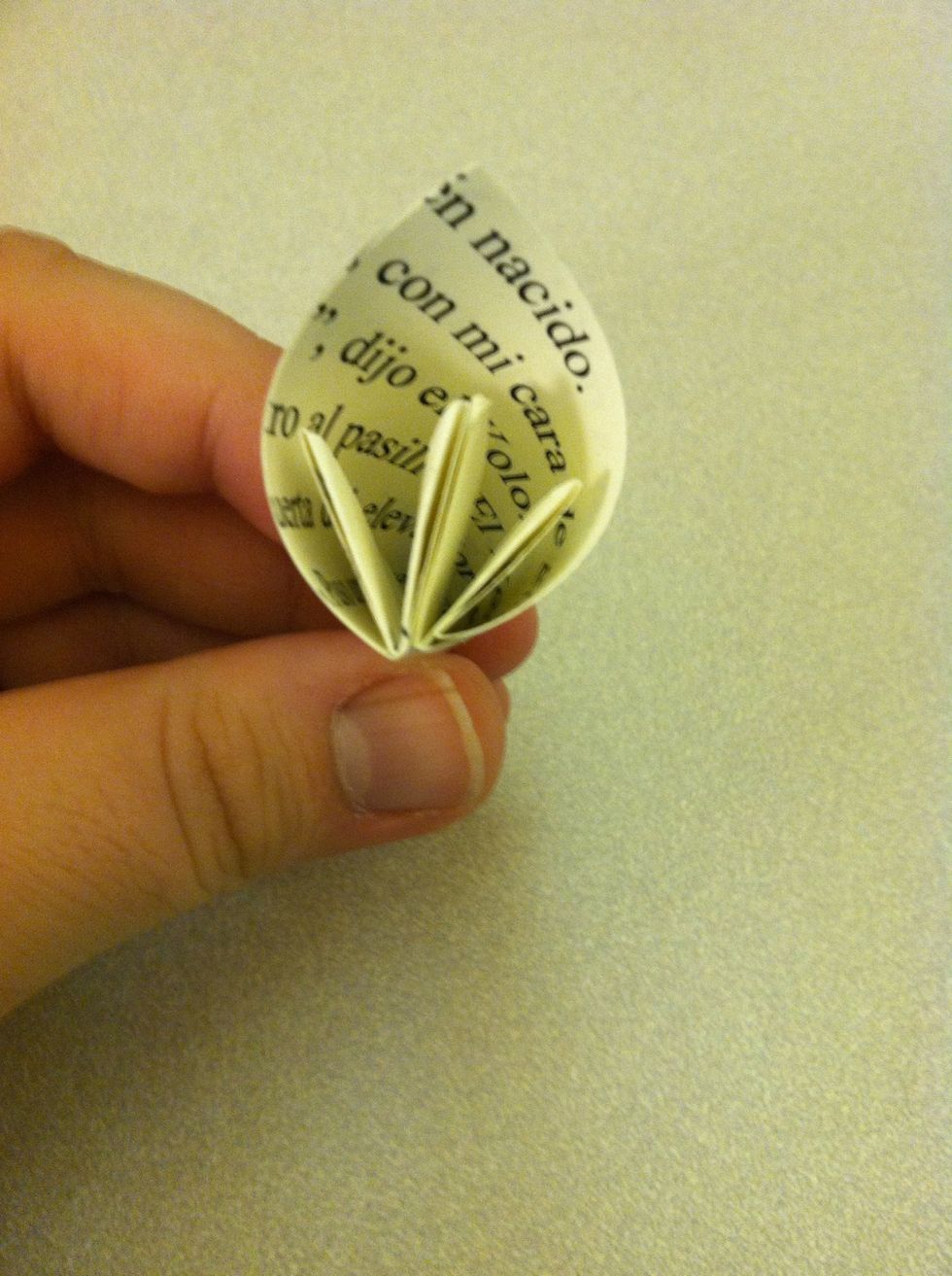 This will be one petal to your flower