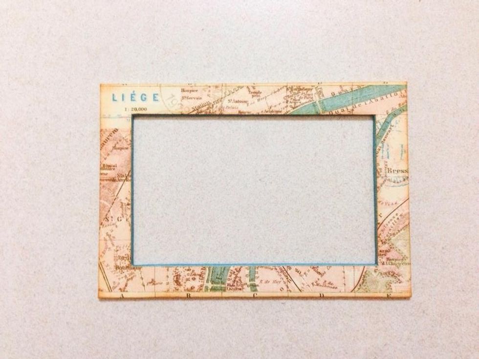 This will be the completed frame...