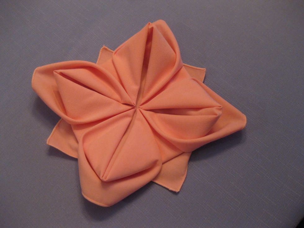This will be the final product of your napkin!! \ud83d\udc9c\ud83d\udc81