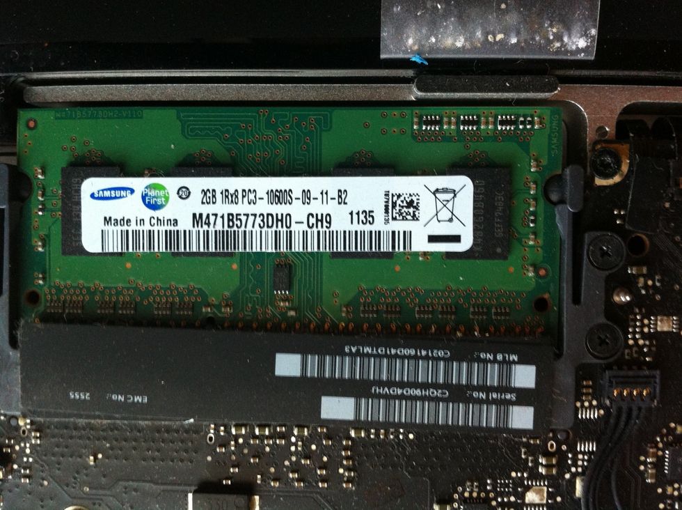 This will be the ram module we will be replacing