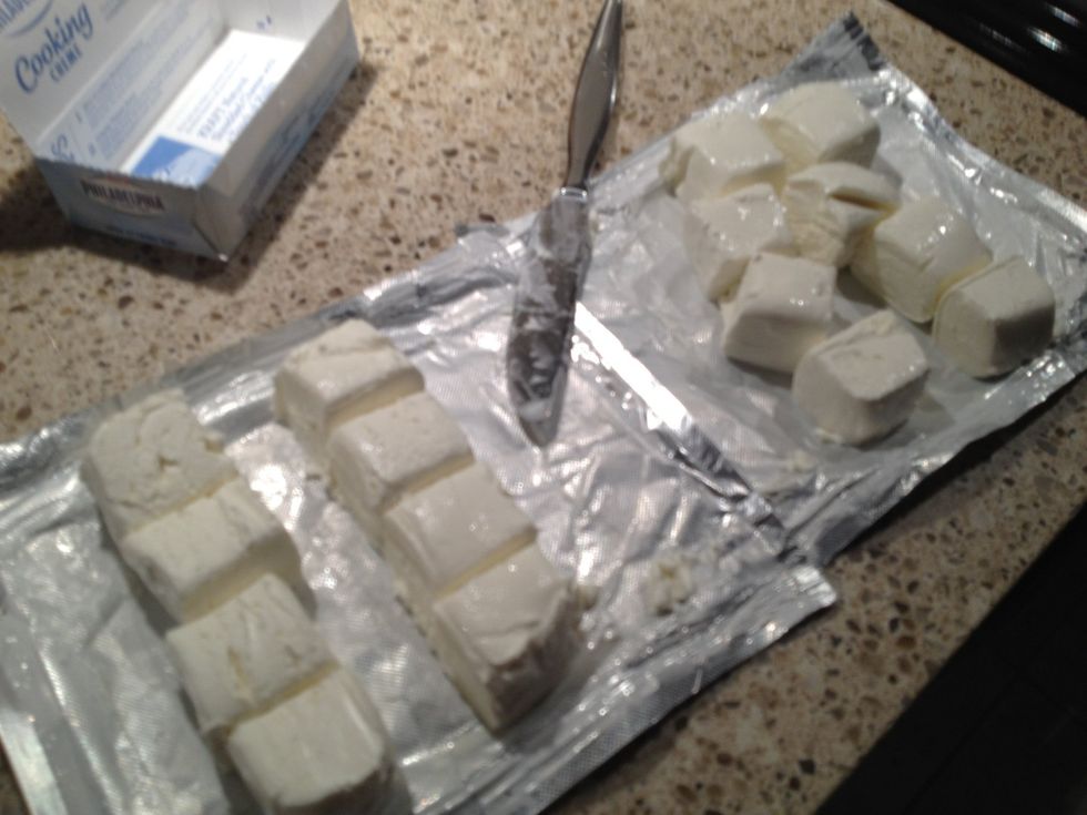 This will make for quicker melting.