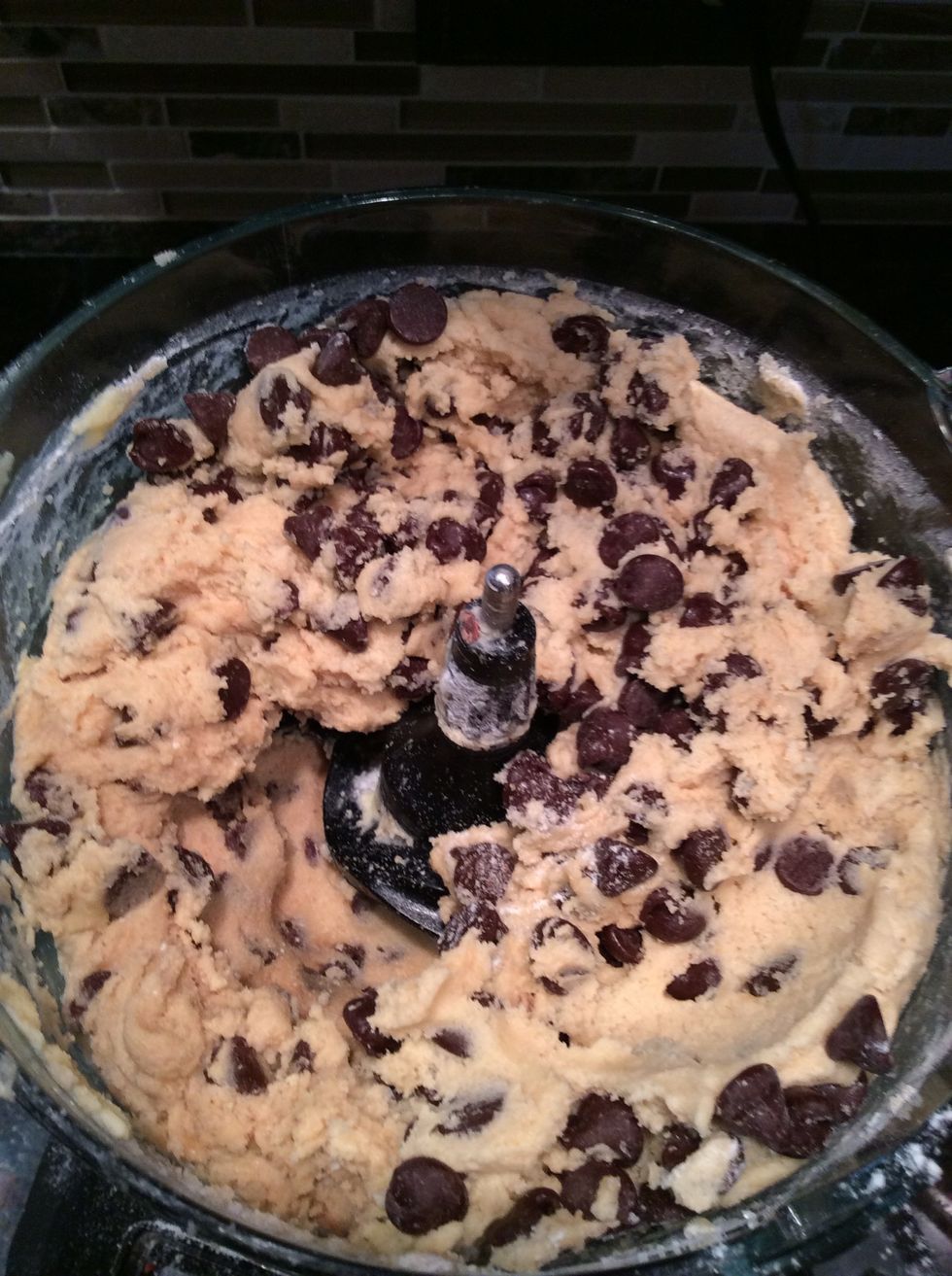 This your end result when u mix the dry ingredients together, and wet ingredients and chocolate chips.