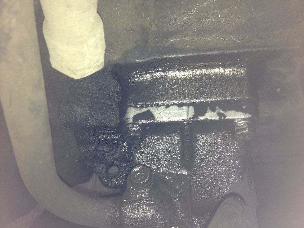 Thoroughly clean the part with engine number. When complete, cover the area with charcoal or pencil lead. Then use scotch tape (about 4 inches long) taped on the charcoaled area.