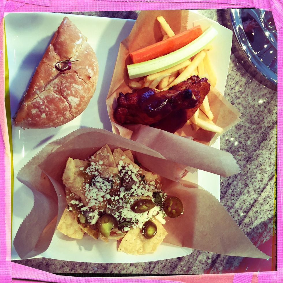 Those Verde Nachos were my favorite! My blog post goes into details about this incredible day of eating and touring Dodger Stadium MomAngeles.com/best-of-LA