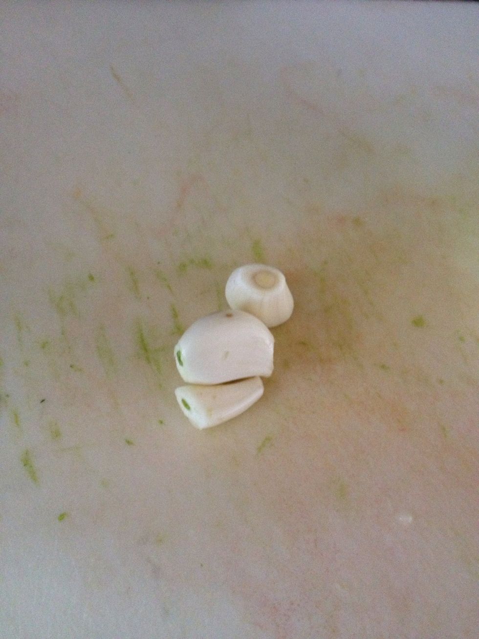 Three small garlic cloves