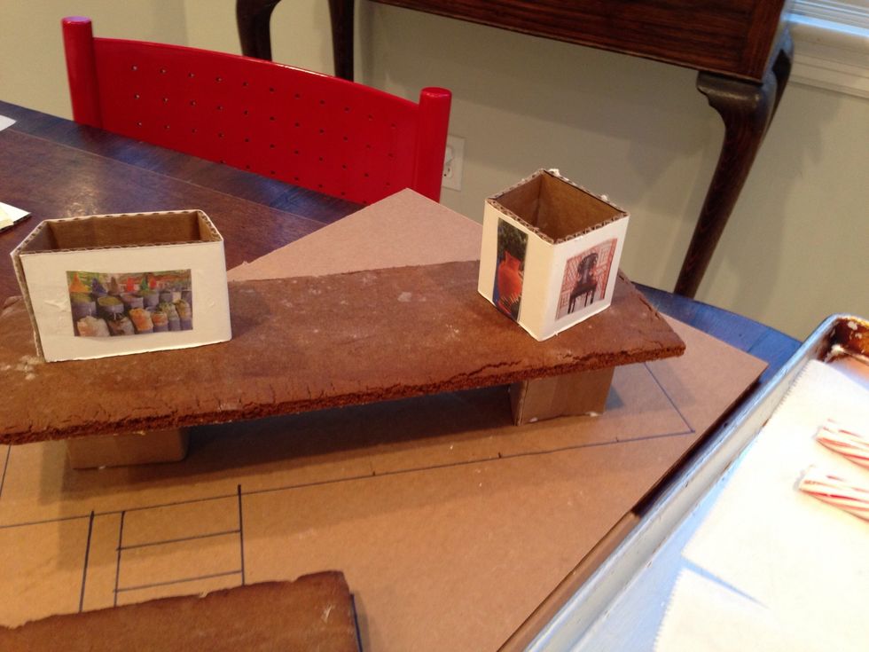 Throckmorton scoffed but I insisted that we decorate. You'll love it! Get the glass!