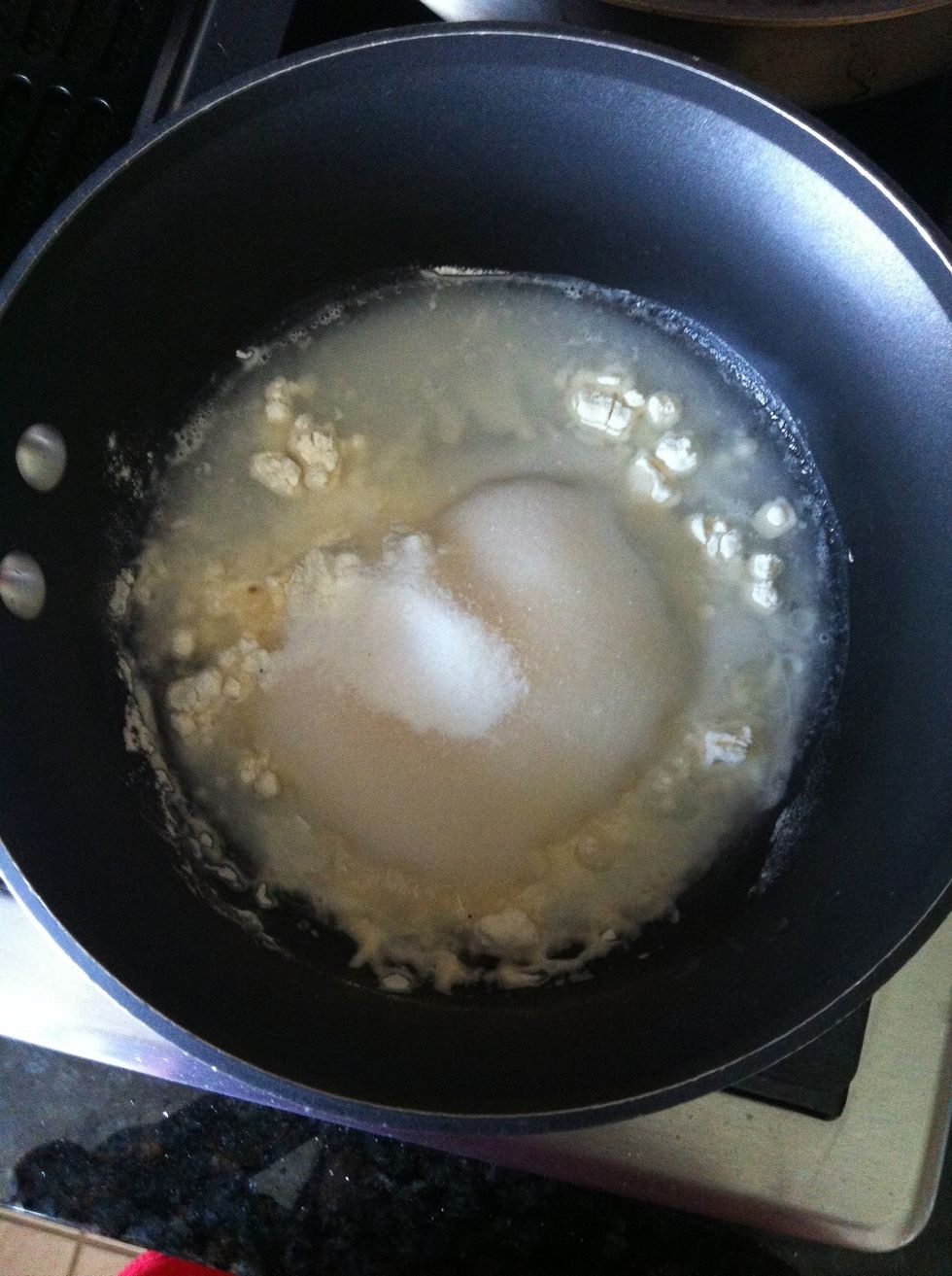 Throw all of your ingredients in your pot. Before you turn on the heat, give it a quick stir.