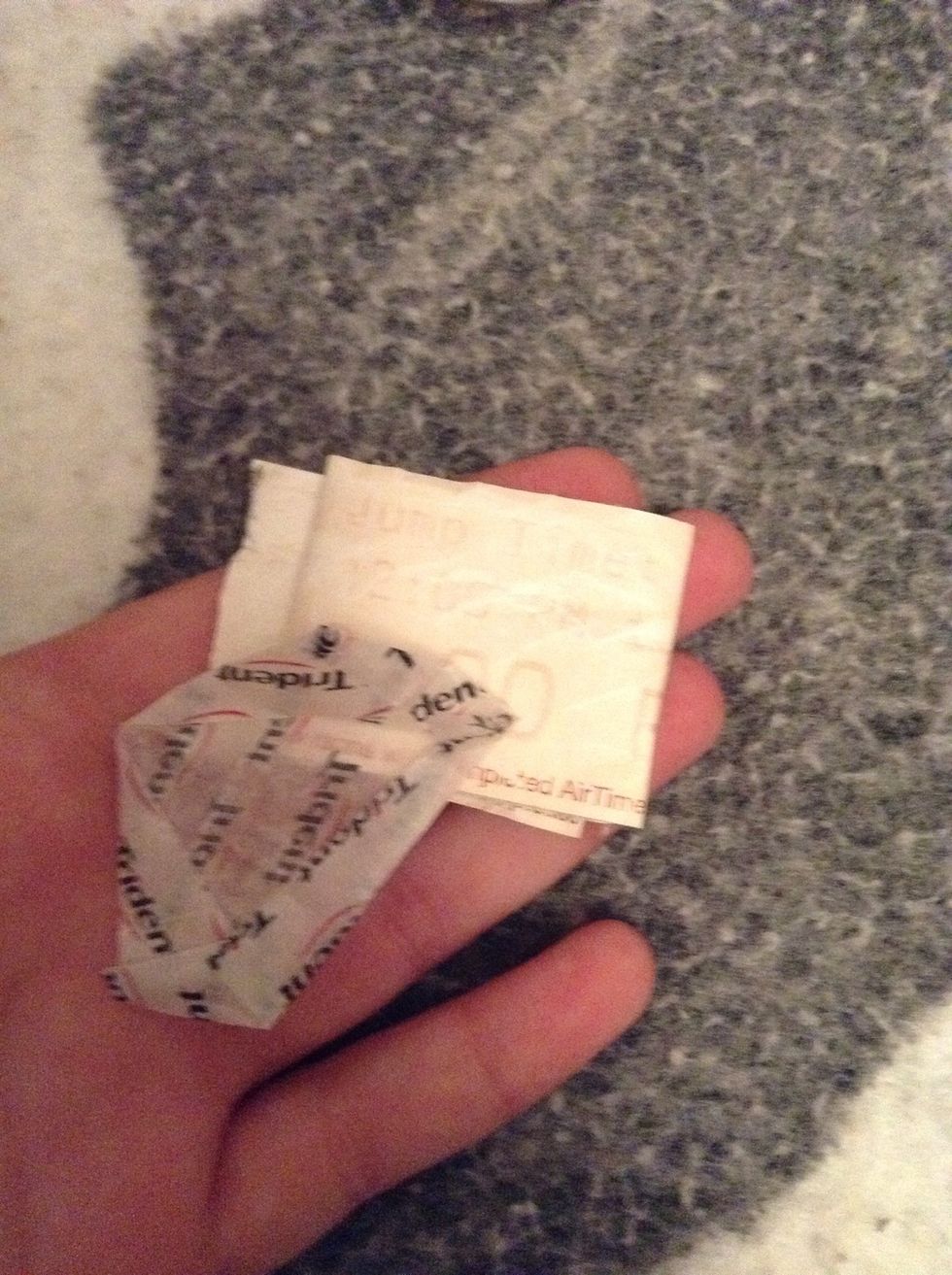 Throw away all of your garbage! It will make you feel so much more organized!