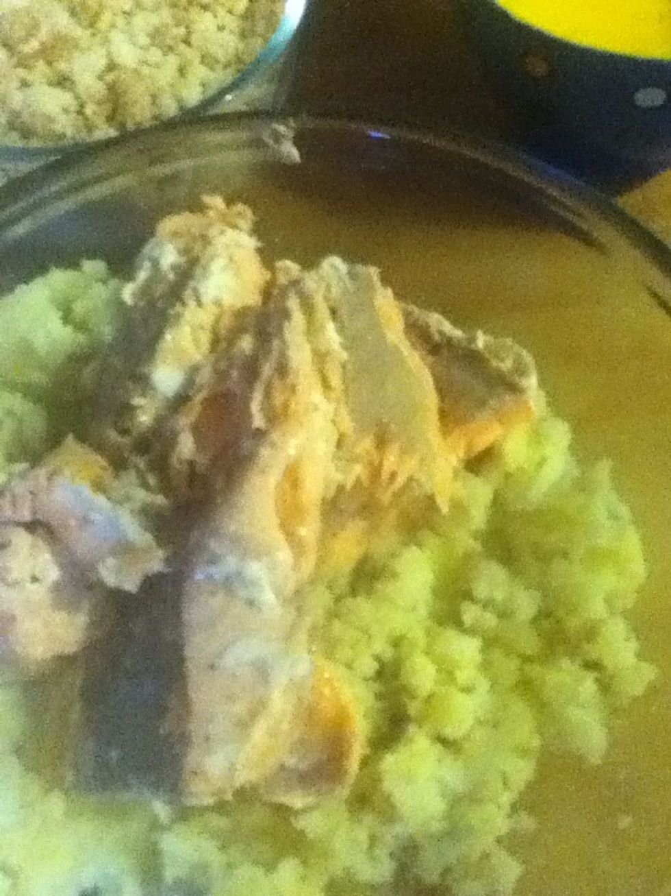 Throw in salmon