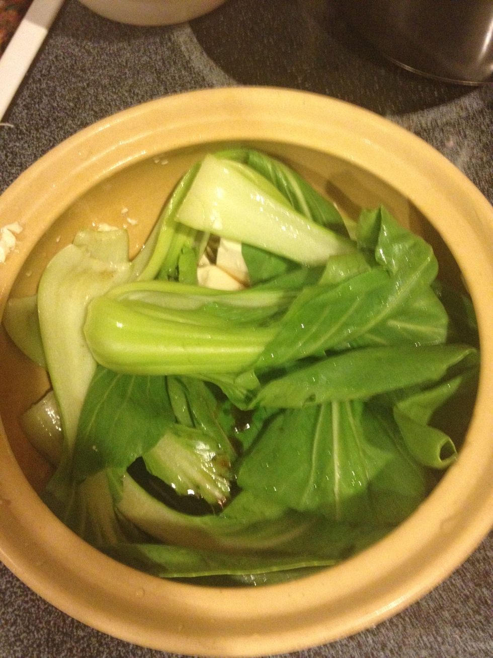 Throw in some Baby bok choy