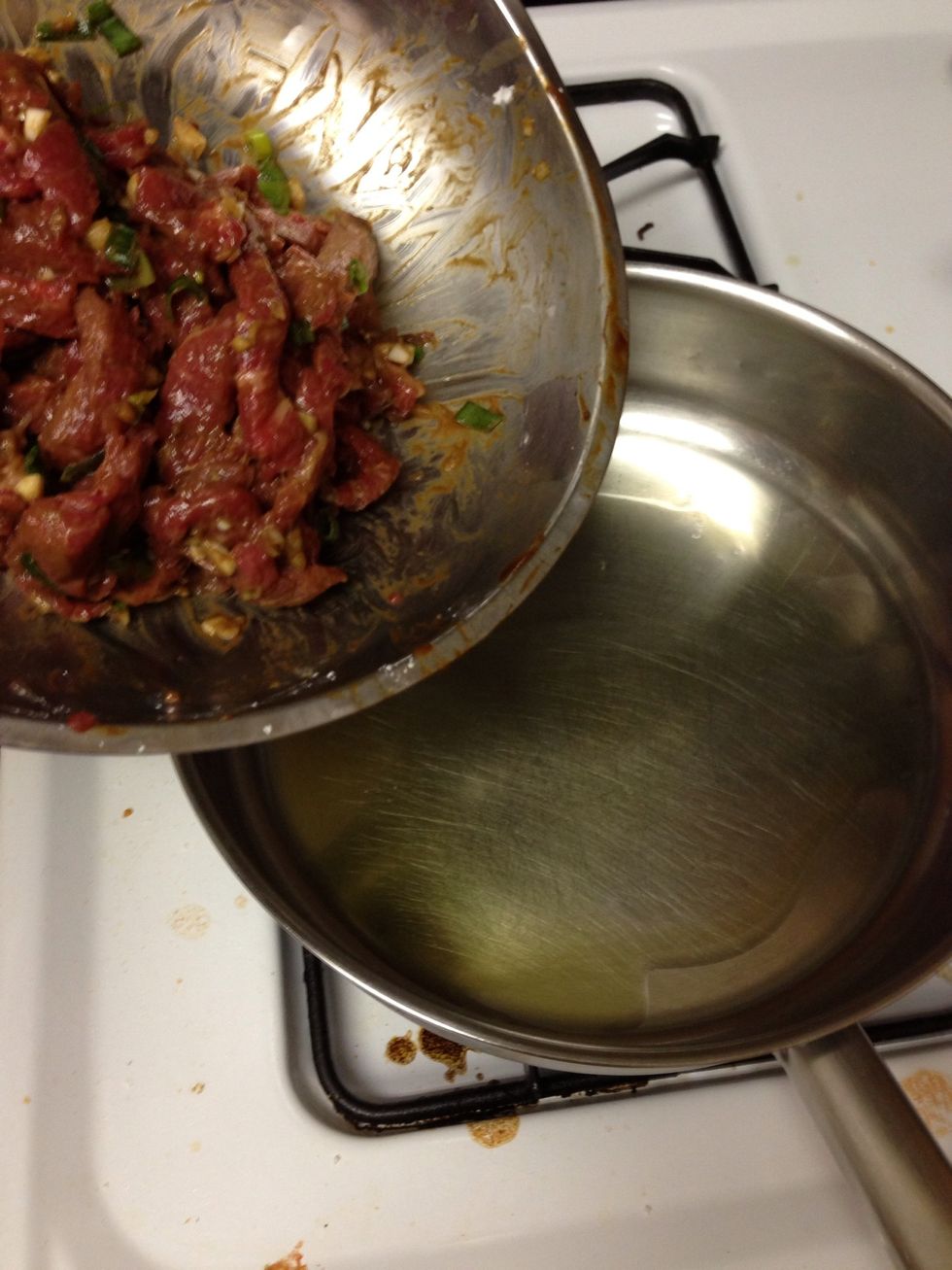 Throw in steak