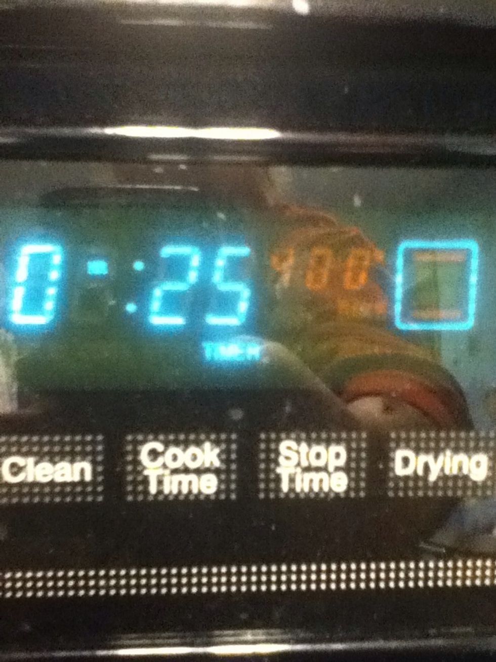 , throw it in the oven for 25min and then stuff your face.