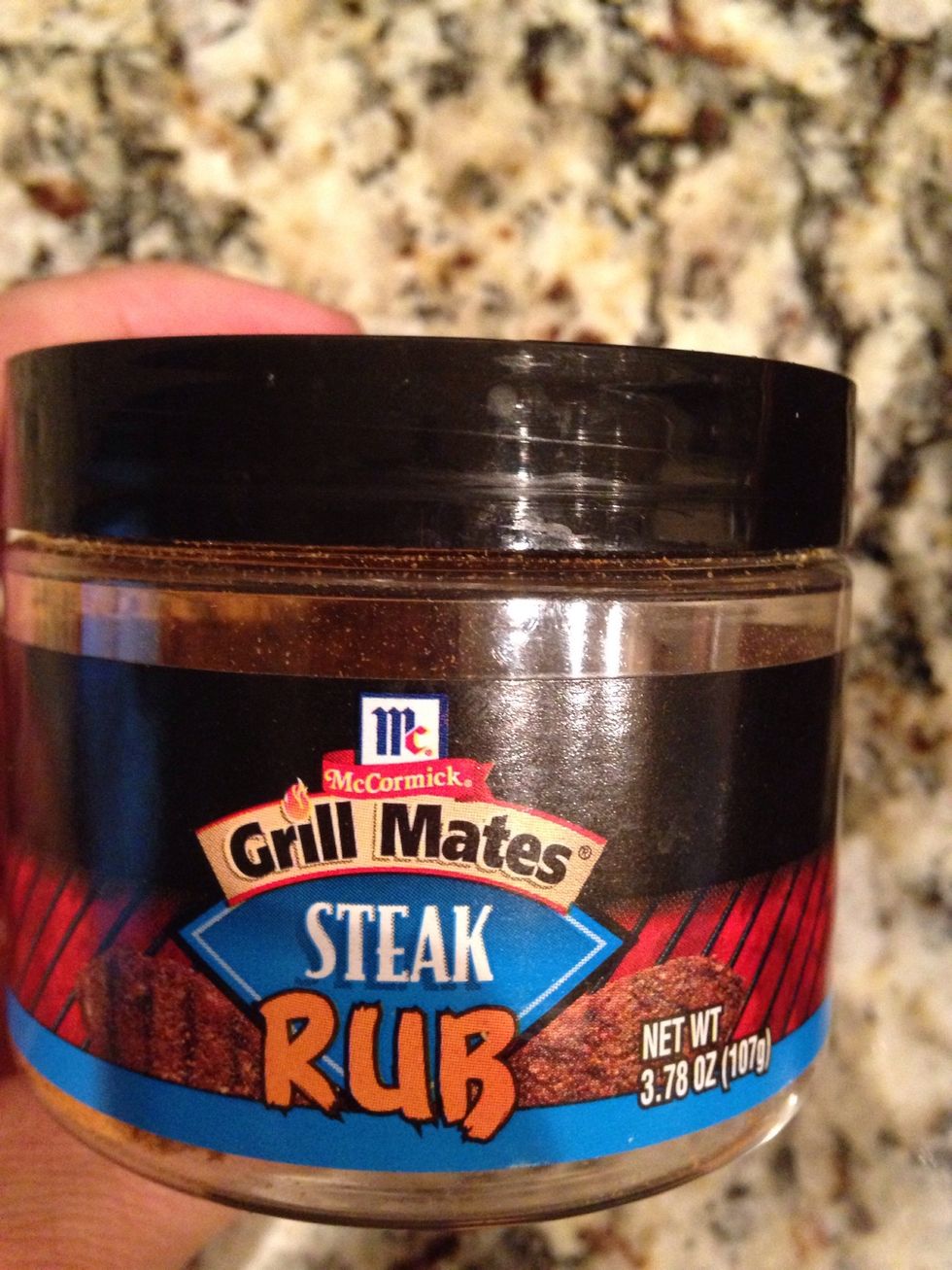 Throw some pork or steak rub of choice over pork tenderloin