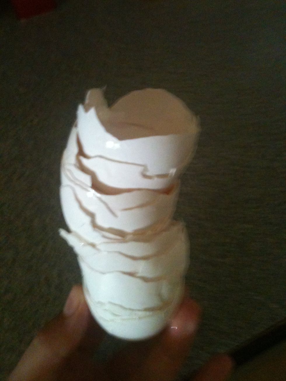 Throw the shells away.