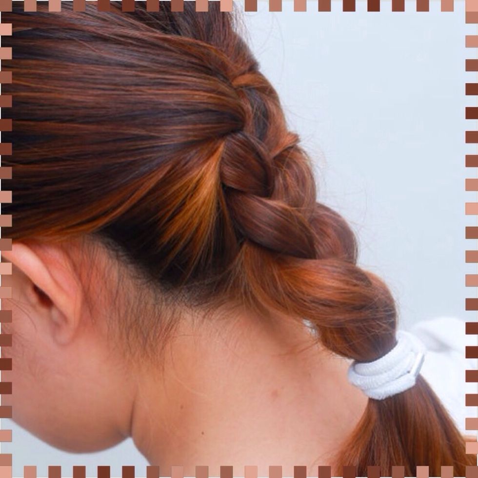 Tie a bobble on the end and your done!