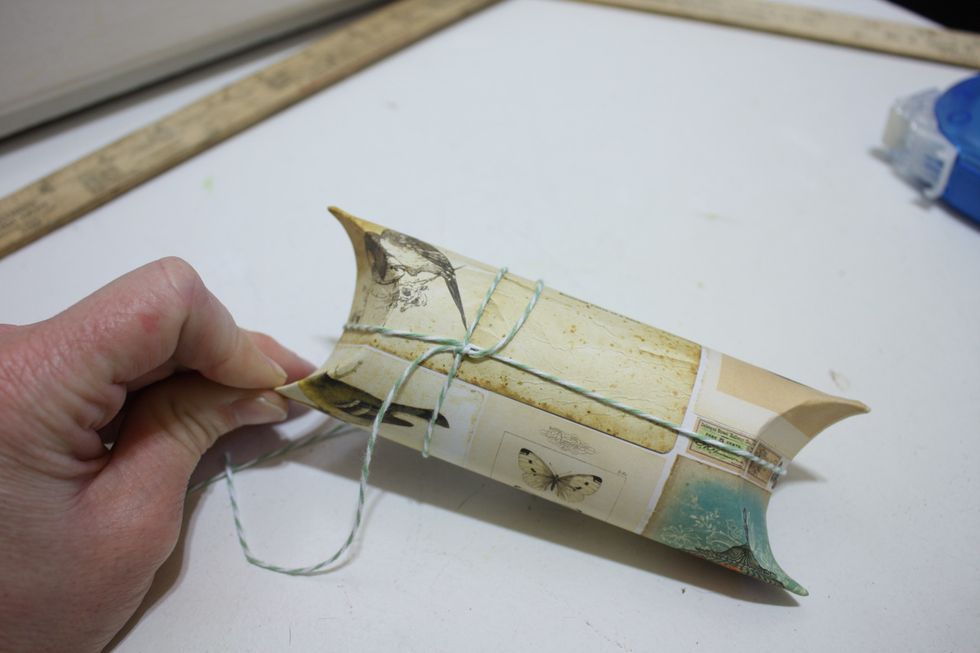 tie a little twine around