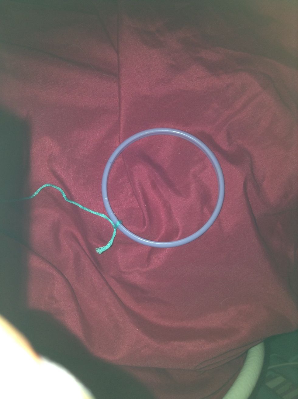 Tie a price of string to your bracelet