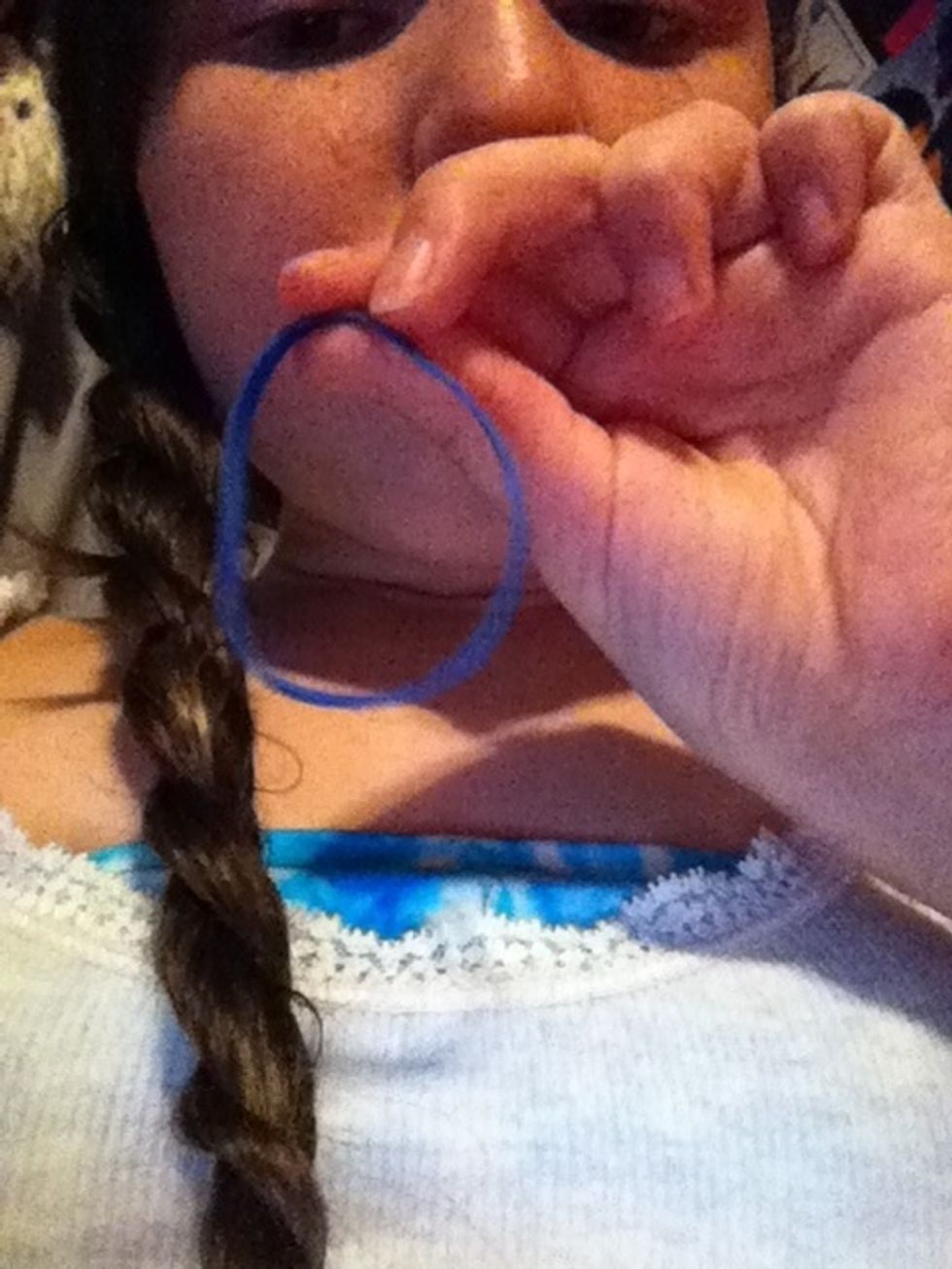 Tie a rubber band when you done.