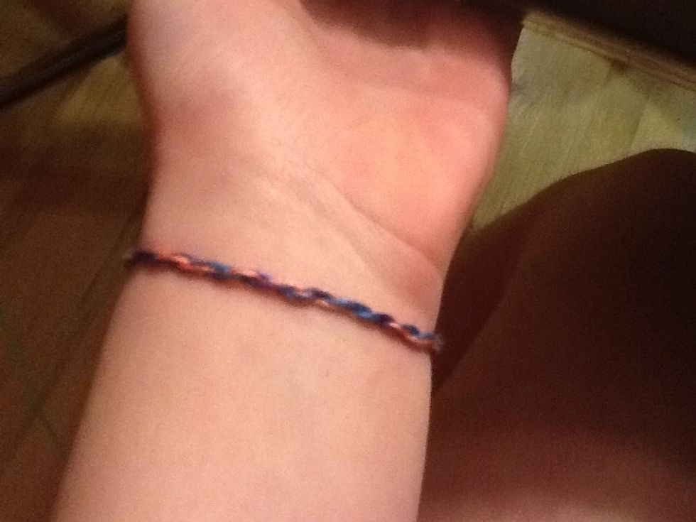 Tie around your wrist!